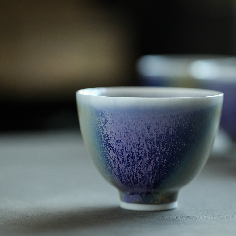Majestic Purple Kiln-Shifted Master Tea Cup